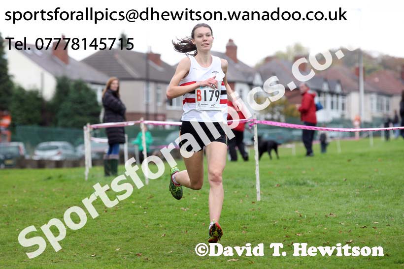 Senior womens Northern Cross Country Relays, Graves Park, Sheffield. Photo: David T. Hewitson/Sports for All Pics